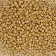 Miyuki rocailles kralen 15/0 - Opaque matte ab glazed honey bee brown 15-4693